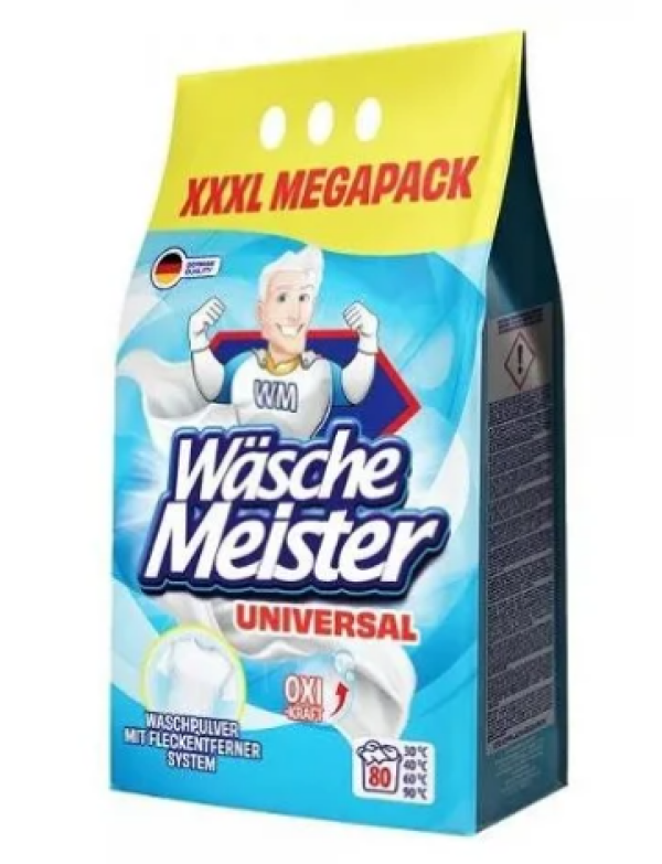 WÄSCHE MEISTER Prací prášok Universal 6kg - 80 praní