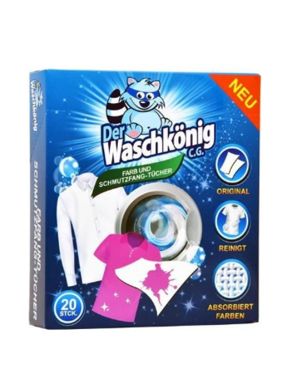 Waschkönig Colour catcher utierky 20ks.