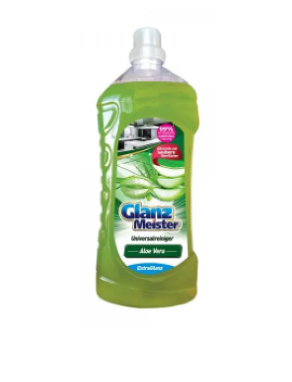 GlanzMeister na umývanie podláh 1,5L Aloe Vera - zelený