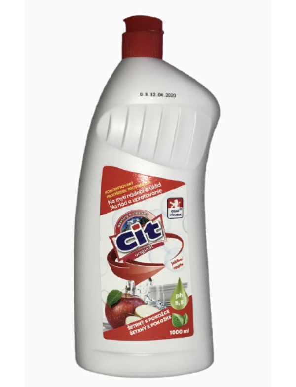 Cit na nádobí koncentrát Jablko 1 l