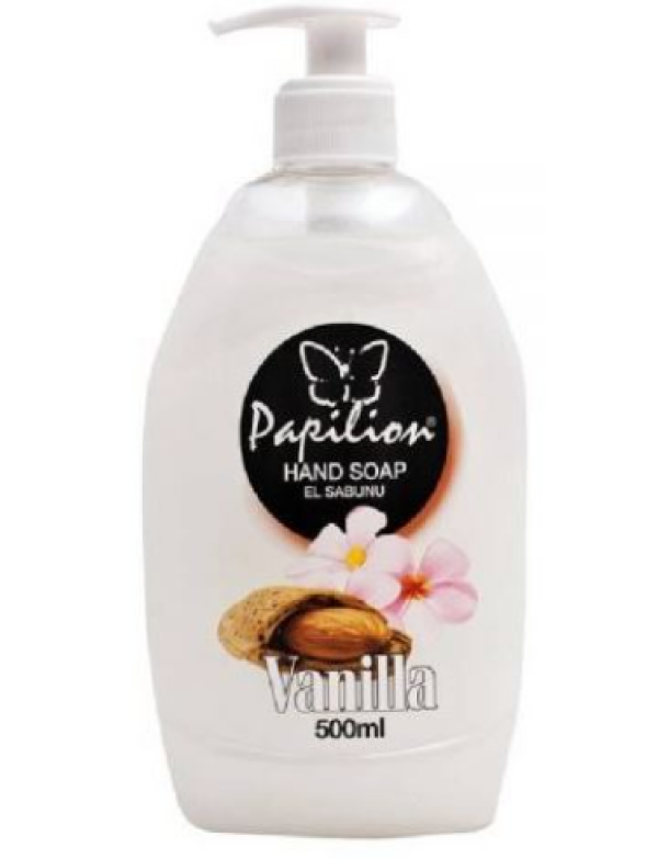 Papilion tekuté mydlo 500ml s pumpičkou vanilla