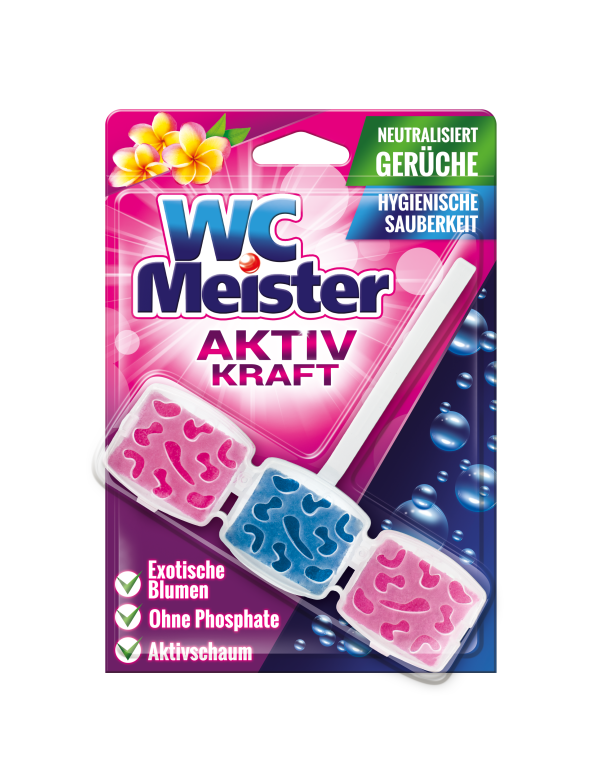 Wc Meister blok do toalety Exotické kvety 45 g