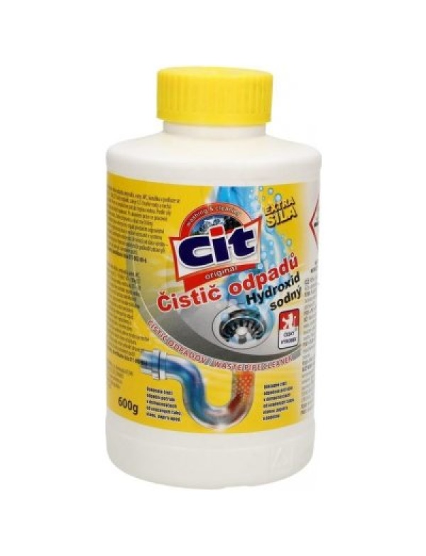Cit Čistič odpadov Hydroxid sodný 600g