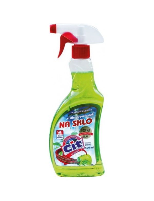 Cit čistič na okná jablko 500ml