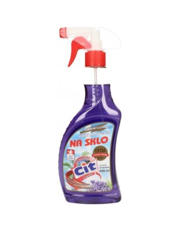 Cit čistiaci prostriedok na sklo Levanduľa 500 ml
