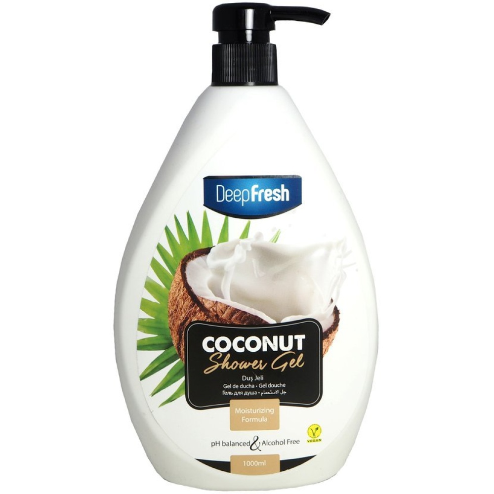 DEEP FRESH Sprchový gél s pumpičkou Coconut 1l