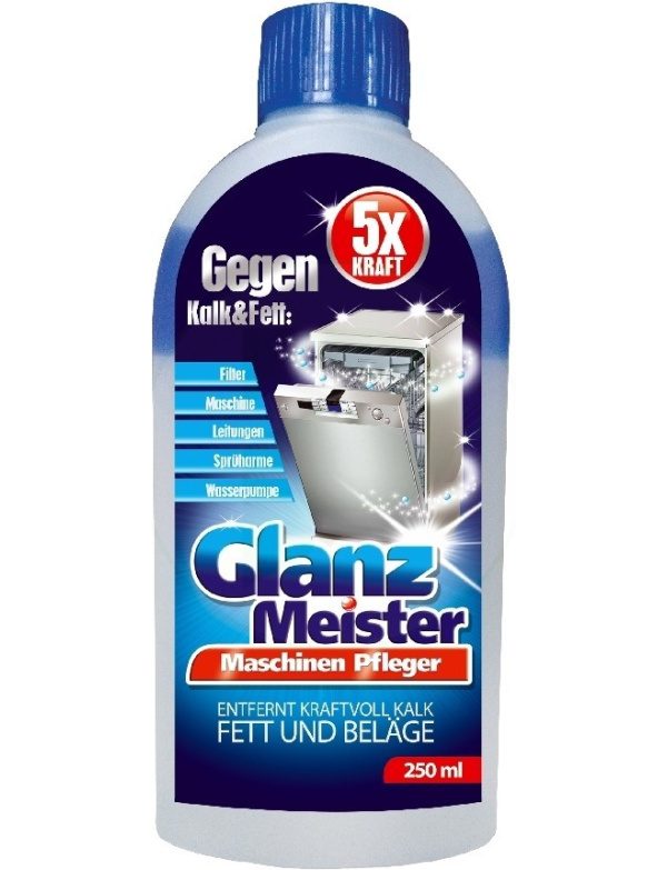 Glanz Meister čistič umývačky riadu 250 ml