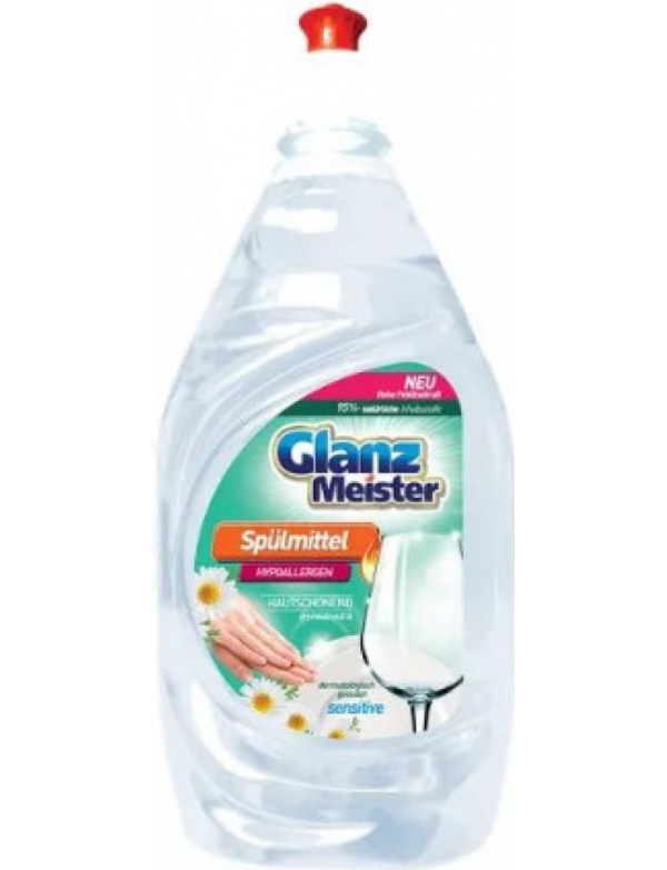 Glanz Meister Prostředek na mytí nádobí Sensitive Hypoalergen 1,2 l