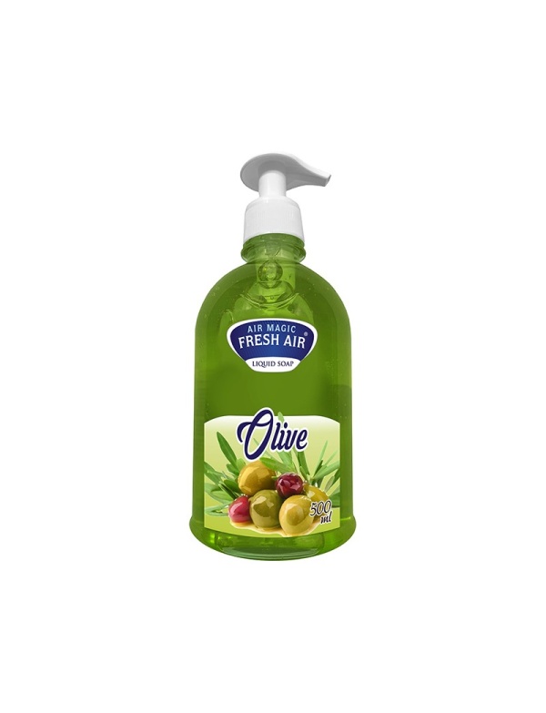 Fresh air tekuté mydlo s dávkovačom 500 ml olive