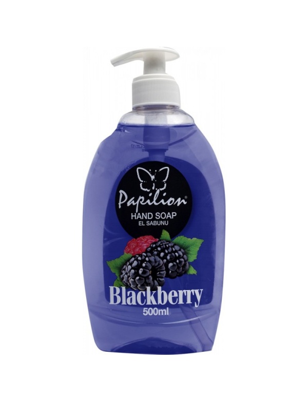 Papilion tekuté mydlo s dávkovačom 500 ml Blackberry