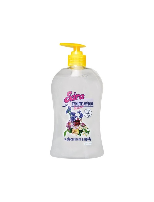 Sára tekuté mydlo s pumpičkou Elegance 500 ml