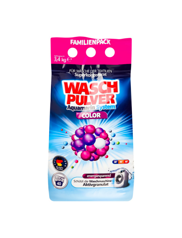 Wasch Pulver prášok na pranie Color 9kg