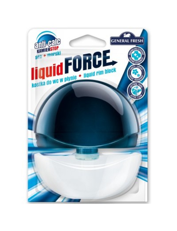 Tekutý osviežovač toaliet GENERAL FRESH mora 55ml