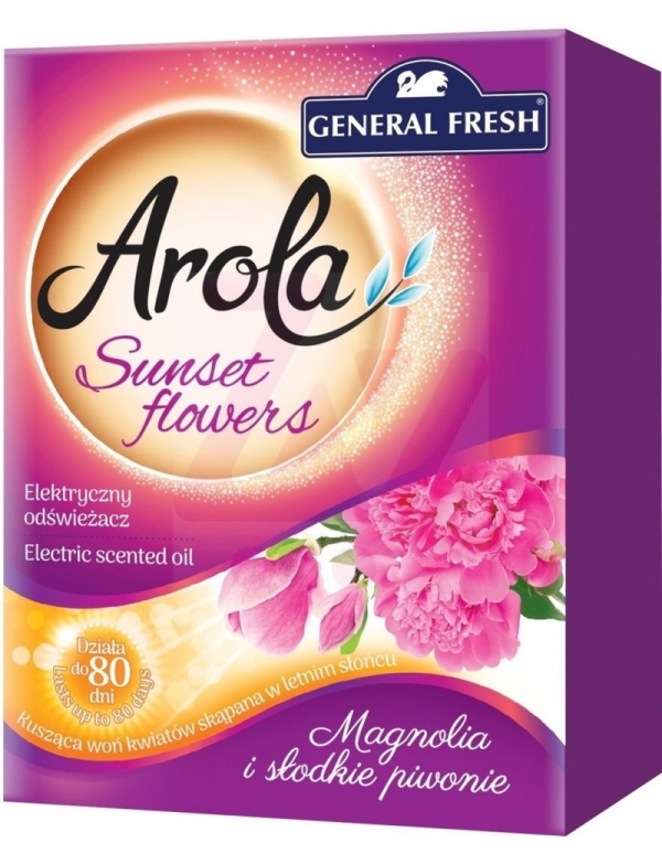 AROLA náhradná náplň do el. osviežovača MAGNOLIA A SLADKÉ PIVONIE 25ml