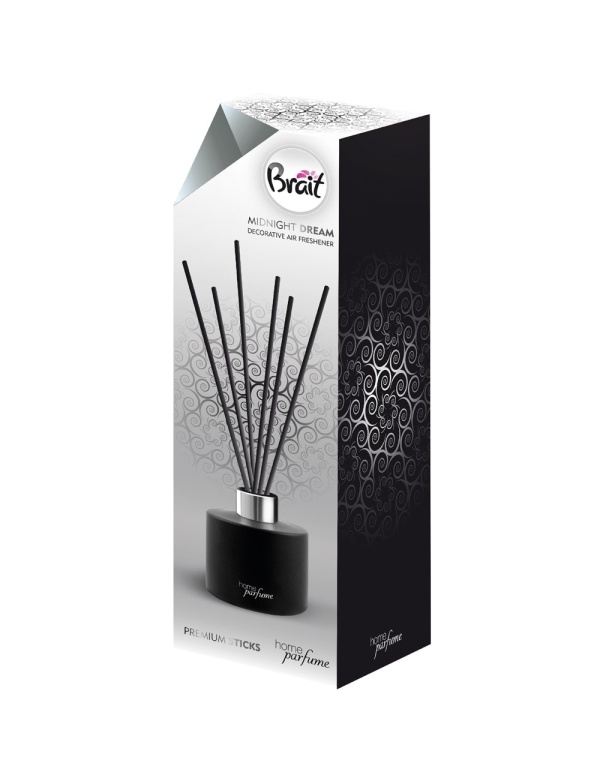 Brait difuzer-vonné tyčinky 100ml-Midnight Dream