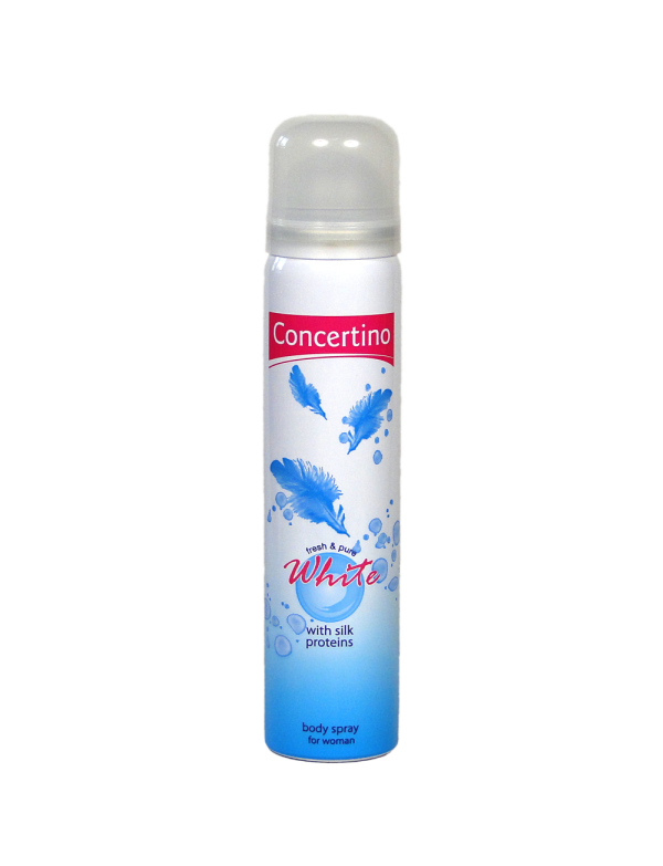 CONCERTINO DÁMSKY DEO WHITE 75 ML