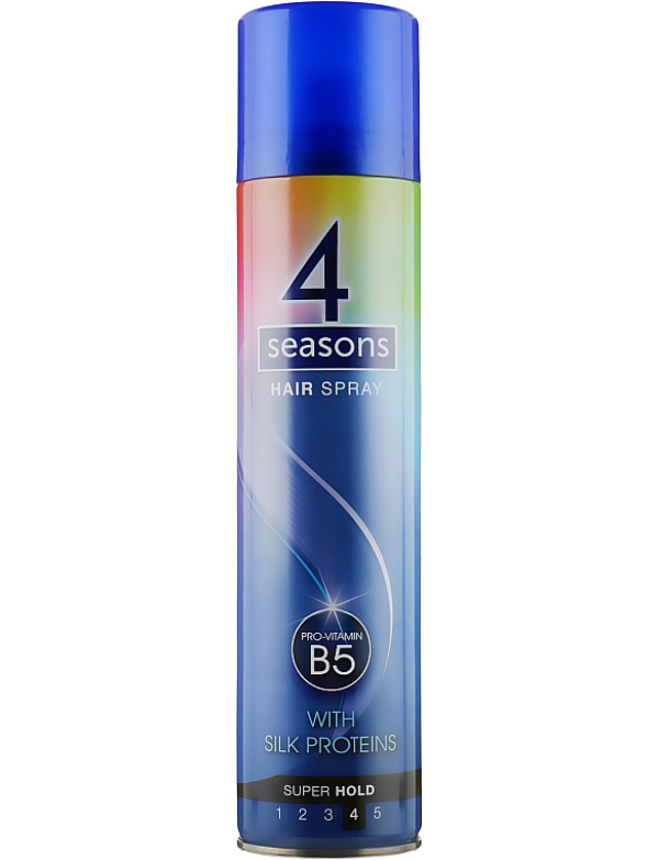 4 Seasons lak na vlasy B5 super hold 265 ml