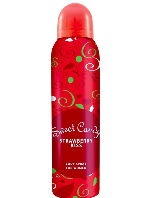 Sweet Candy Strawberry Kiss Dámský deodorant sprej 150 ml