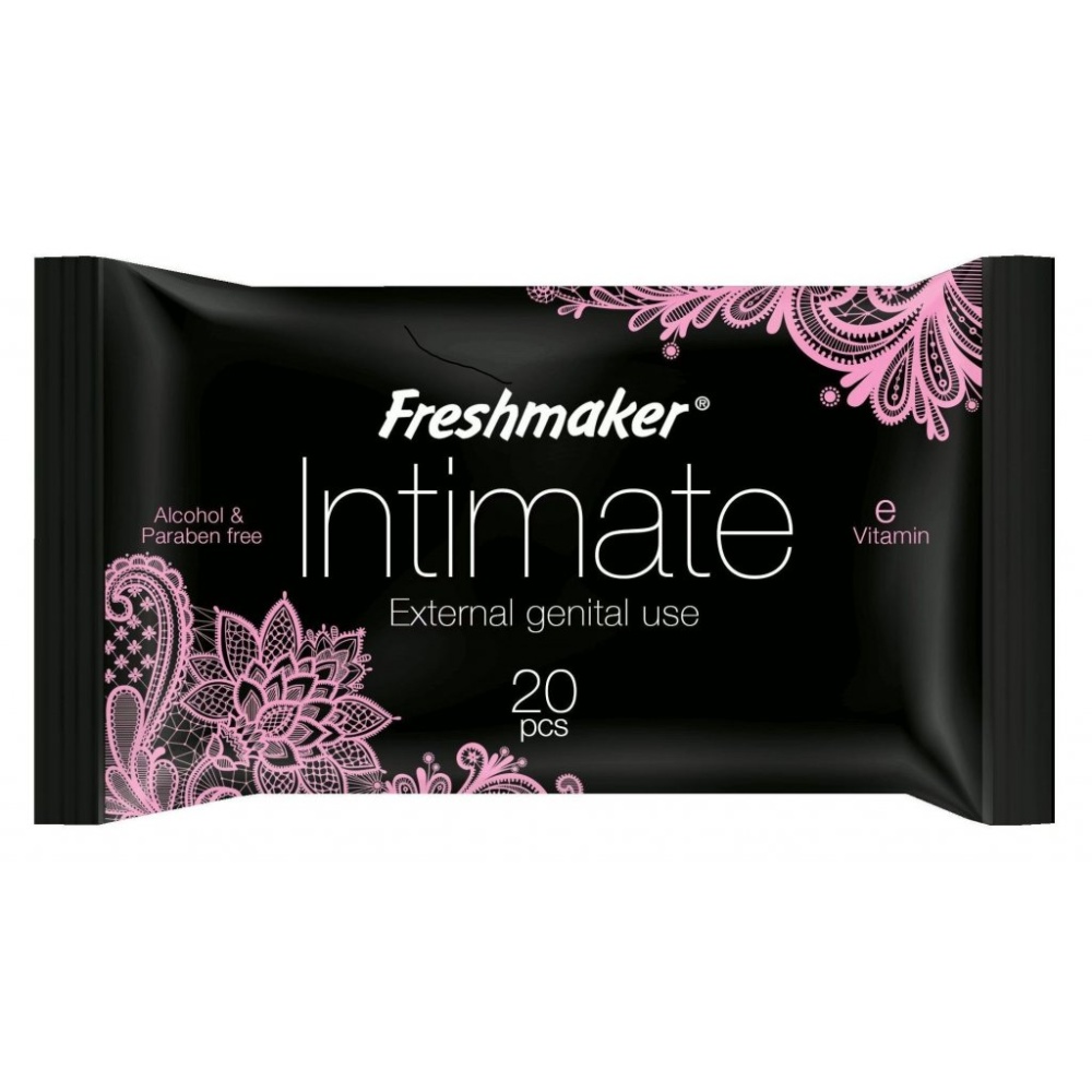 FRESHMAKER INTÍMNE VLHČENÉ OBRÚSKY - 20 KS
