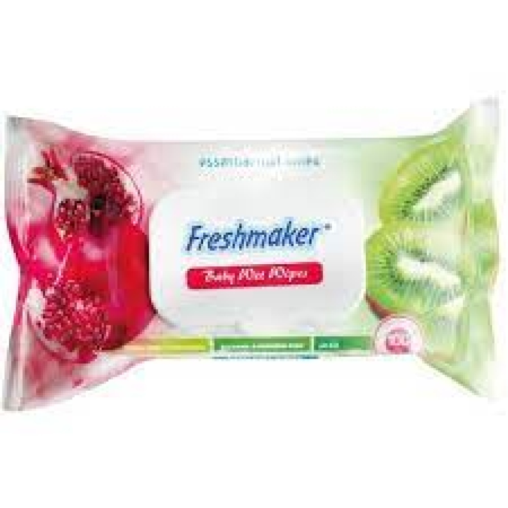 FM vlhčené ubrousky fruit 100 ks klip