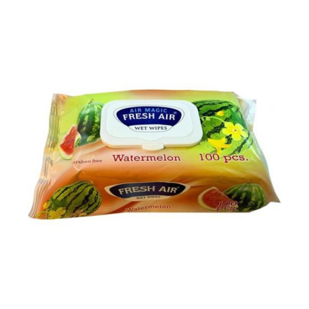 Fresh Air Detské vlhčené obrúsky 100ks Watermelon