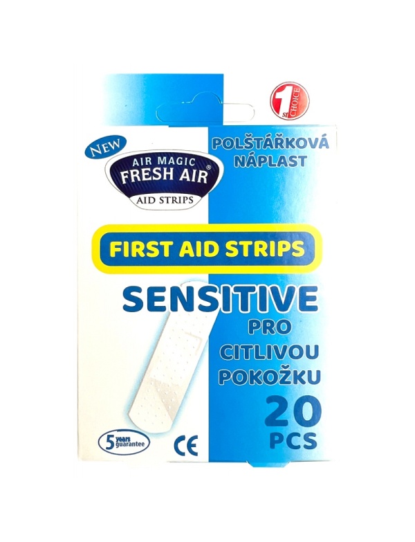 Vankúšiková náplasť sensitive 20ks