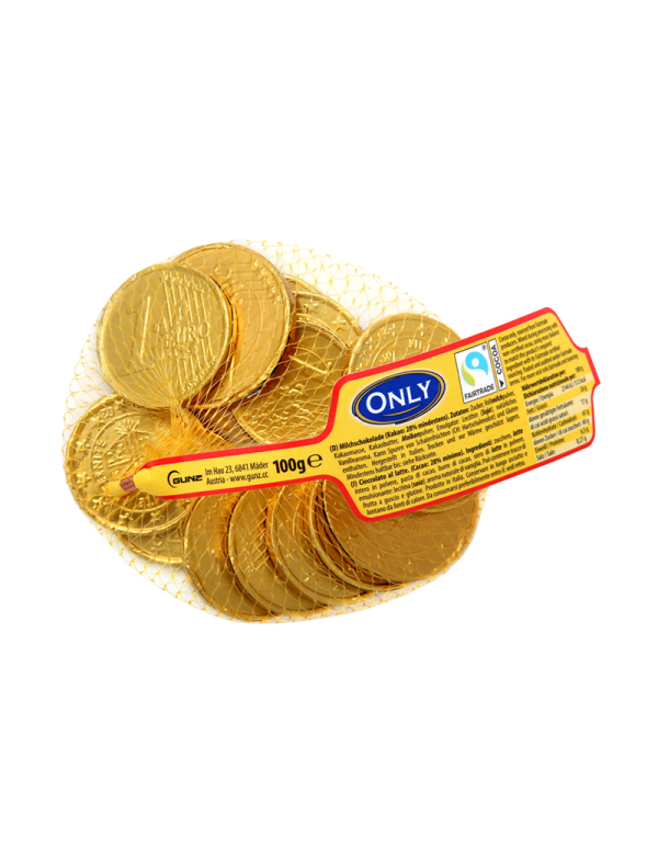 ONLY Only čokoládové Euro malé 100g