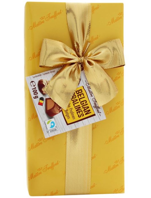 Belgické pralinky 100g - žlté