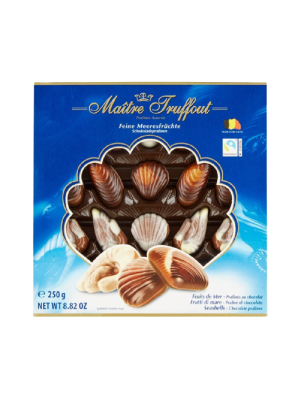 Maitre Truffout bonboniera morské plody modré 250g