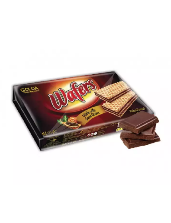 Golda Wafers cocoa – oblátky s kakaovým krémom 175g