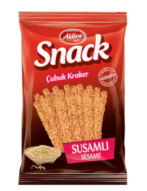 Aldiva Snack sezamové krekry 30g