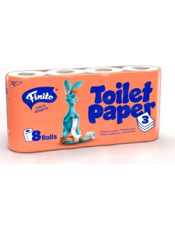 Finito Toaletný papier 8ks 3vrstvový