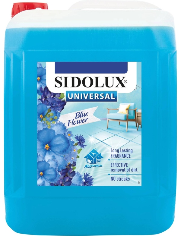 Sidolux UNIversal soda power Blue Flower 5L