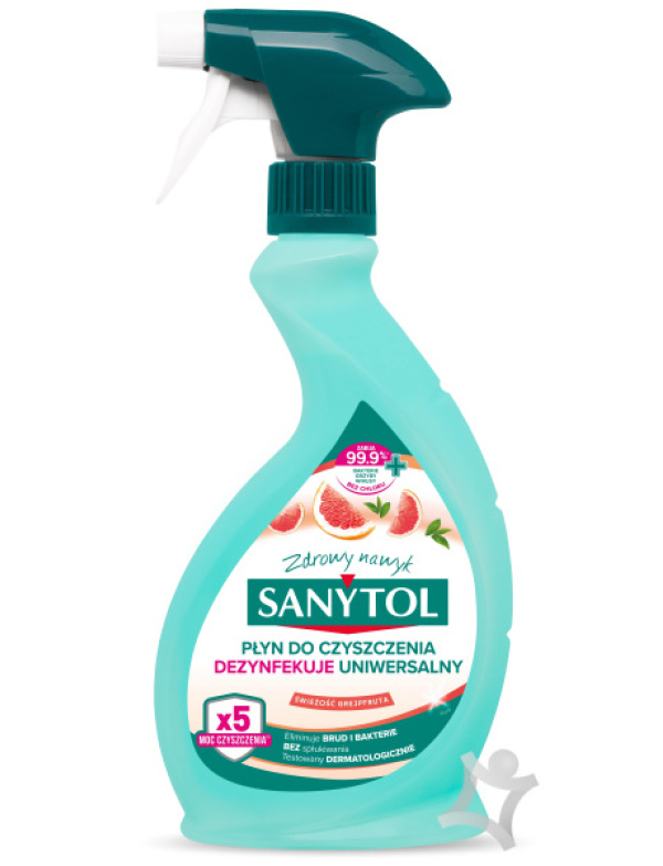 SANYTOL UNIVERZÁL DEZINFEKCIA A ČISTOTA GRAPEFRUIT 500ML