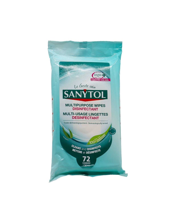 Sanytol dezinfekčné vlhčené utierky 36ks-Eucalyptus